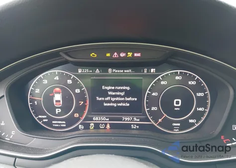 2018 Audi A5 2.0T Premium from USA, damaged, VIN WAUANCF59JA007791